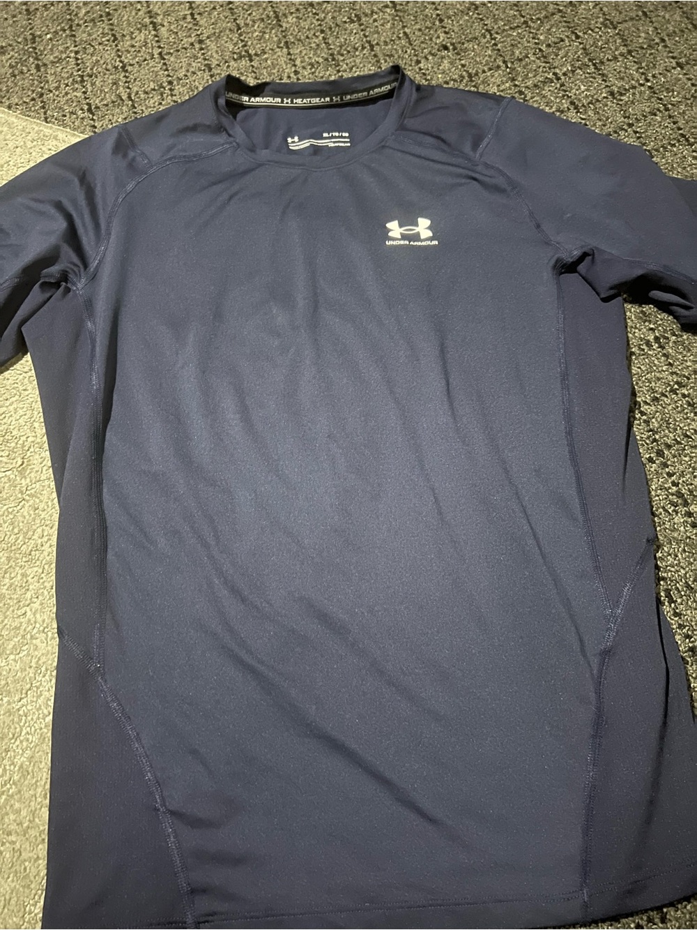 Under Armour Men’s Navy Long Sleeve Compression Top